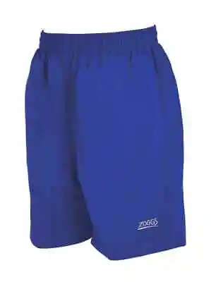 Zoggs Mens Penrith Speed Blue Swim Shorts Size Small 32  Waist Boys RRP £18 • £9.97