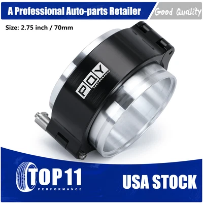 $28.90 • Buy 70mm Alu HD Intake V-band Clamp Intercooler Pipe For 2.75 Inch Quick Release