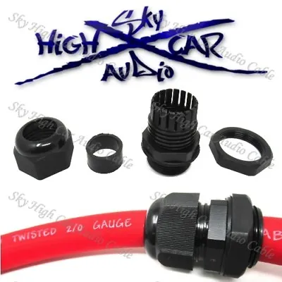 Sky High 2/0 AWG 3/4  Waterproof Firewall Sheetmetal Grommet Power Wire Cable GA • $9.99