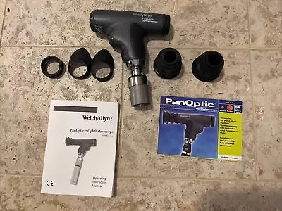Welch Allyn 11820 Panoptic Halogen Hex Ophthalmoscope W Slit Aperture • $249.99