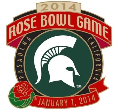 Official 2014 Rose Bowl Game Collectible Pin Michigan State Spartans • $19.99