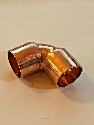 Copper Fitting Short Radius Elbow For 7/8  O.D. Tubing One • $3