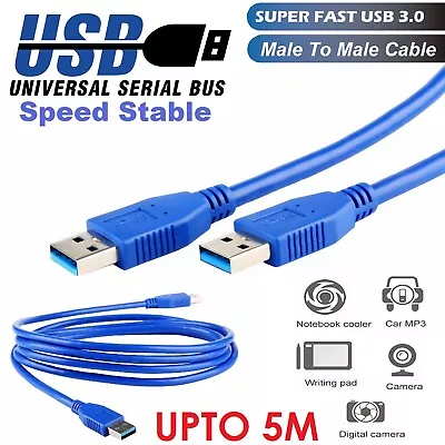 USB 3.0 Super Speed Data Connection Cable Type A Male To A Male Extension Cord • $12.99