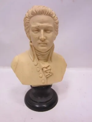 Vintage Norleans Mozart Bust On Base- Made In Italy 6 H • $49.99