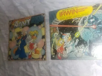 Irwin Strikes Back And Navy 1980 Vinyl Album Peter Pan Darth Vader Star Wars • $2