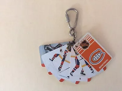 1983 Souhaits Renaissance MONTREAL CANADIENS PLAYER KEYCHAIN DPH • $7.99