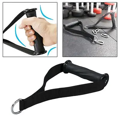 Multi Cable Machine Attachment Handles Home Gym Heavy Duty Attachments Stirrup • $14.99