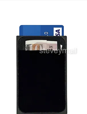 £4.99 • Buy Wallet Card Holder Credit Metal RFID Blocking Minimal Slim Mens Money Men Pocket