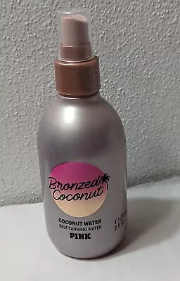 Victoria's Secret Pink Bronzed Coconut Water Self Tanning Water Spray 8 Fl Oz • $9.99