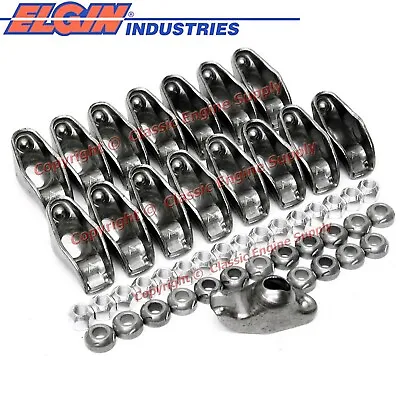 New 1.5 & 1.6 Split Ratio Long Slot Rocker Arm Set 1987-2002 Sb Chevy 350 305 • $142.92