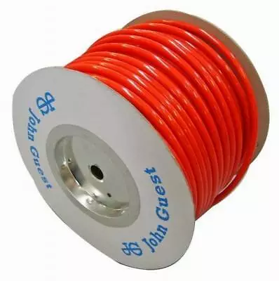 £1.99 • Buy John Guest 12mm OD Push-Fit Semi-Rigid Water Pipe - RED - Sold By The Metre