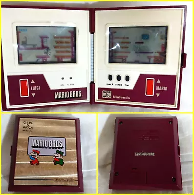 Nintendo Game & Watch Mario Bros. Multi Screen MW-56 Red Japan Used Retro Game • $129.99