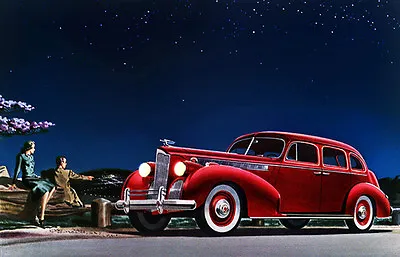 1940 Packard Super 8 One-Sixty Touring Sedan - Promotional Advertising Poster • $9.99