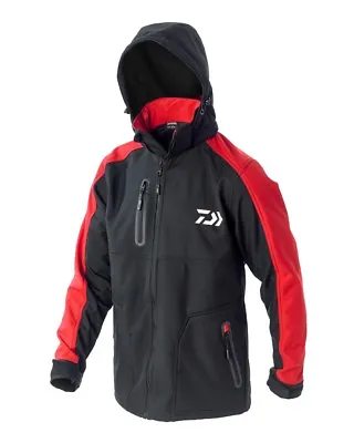 Daiwa Softshell Red  Jacket Dssrd Rrp£79.99 Dssrd- Xxxl • £34.99