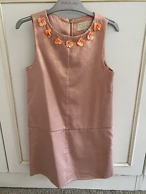£5 • Buy Marks And Spencer Dress Age 6-7 Years Girls Coral