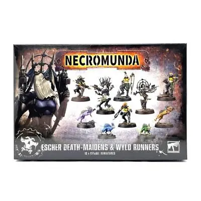 (S0840) Escher Death-maidens & Wyld Runners Sealed Necromunda 40k • £32.50