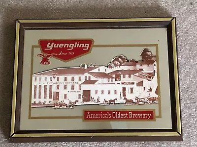 Vintage Yuengling Beer - America's Oldest Brewrey Mirror • $45.99