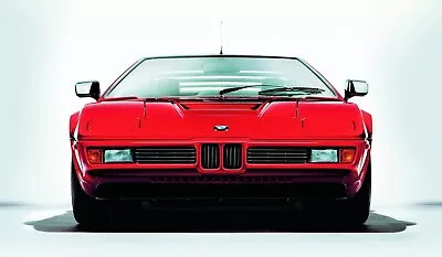 BMW M1 (Front) POSTER 24 X 36 INCH Muscle Car Looks GREAT! • $23.99