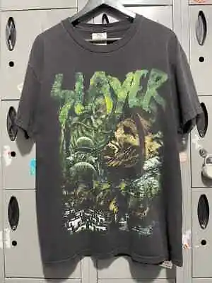 1999 Slayer Metal Band Tee 90s Vintage Graphic Tour Unisex Tshirt  KH2434 • $20.99