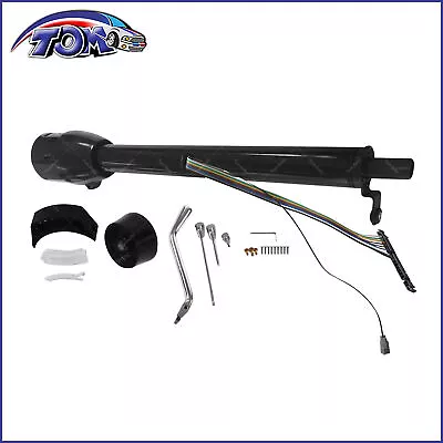 28  GM Steering Column Tilt Automatic No Key Universal W 9 Holes Adapter Black • $185