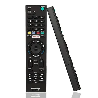UNIVERSAL SONY TV REMOTE CONTROL WORKS ALL MODELS SONY BRAVIA LCD/LED/3D TVs UK • £4.69