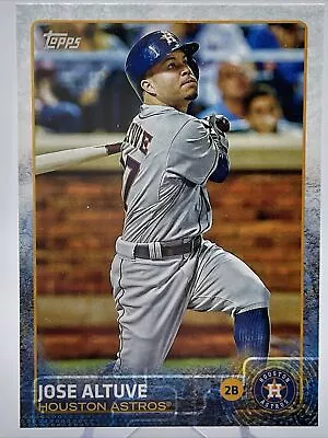 2015 Topps Jose Altuve Baseball Card #620 Mint FREE SHIPPING • $1.45