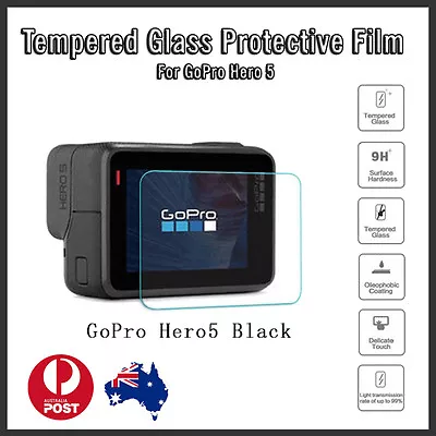 Screen Protector Tempered Glass Protective Film For GoPro Hero5 Camera Accesso • $5.74