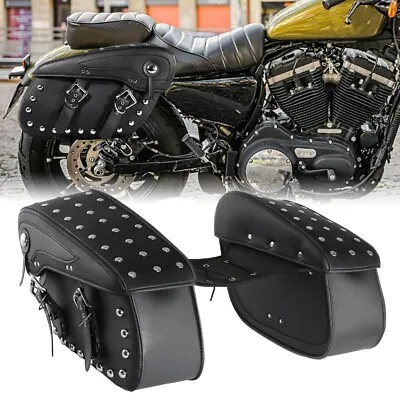 $129.99 • Buy Side Saddle Bag Tool Bag For Yamaha V Star 650 950 1100 1300 XVS Custom Classic
