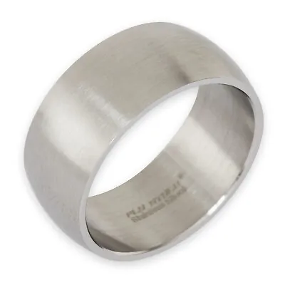 Band Ring Stainless Steel Thumb Ring Women Men Jewelry Brushed Polished  • $12.31