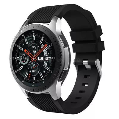 Sport Silicone Bracelet Wrist Band For Samsung Galaxy Watch 46mm SM-R800 Strap • $16.51