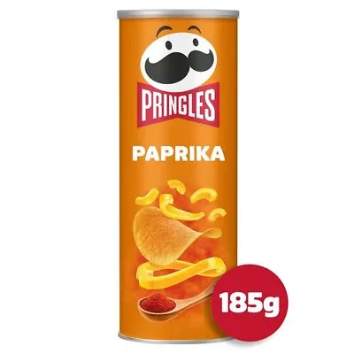 £13.15 • Buy Pringles Paprika Crisps Can, 185g X 3 Pack