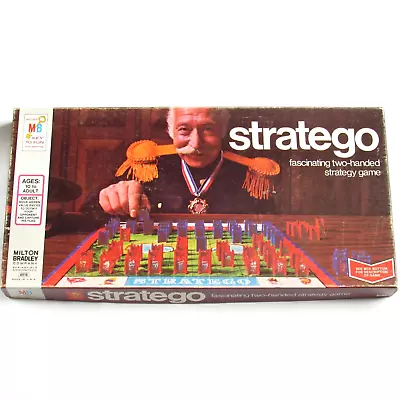 Stratego Board Game 1977 Milton Bradley Complete Vintage • $31.99