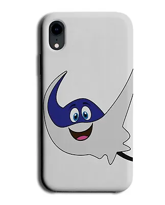 Cartoon Manta Ray Phone Case Cover Smiling Smiley Stingray Sting Manta-ray BQ10 • £14.95