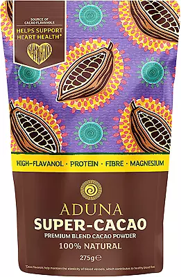 Super-Cacao Powder | Natural Raw African Cacao Powder For Cardiovascular Health  • £12.98