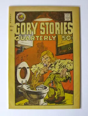 Gory Stories Quartely #2.5 (1972) Vfn R. Crumb J. Pound Etc Undergound 18+ Comic • £12.95