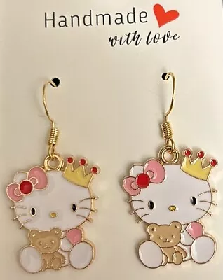 Handmade Hello Kitty Earrings - You Choose • $8