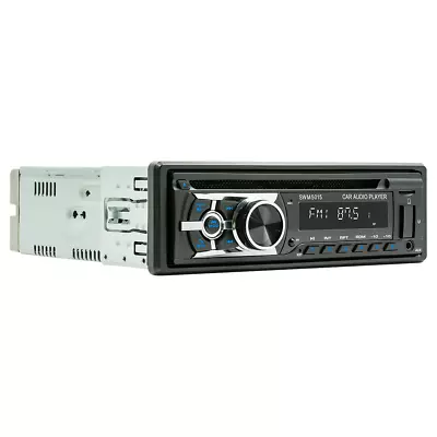 Single 1Din Car DVD CD MP3 Player Bluetooth FM USB AUX Audio Radio Hands-Free • $75.56