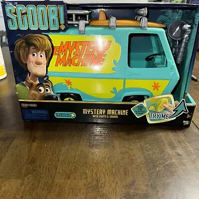 Scooby-Doo Mystery Machine - With Exclusive Lights &Sounds Scoob! Van & Works • $55