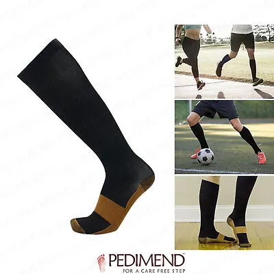 £20.99 • Buy Pedimend 2PAIR Compression Socking For Women & Men Best Athletic Legs Treatment