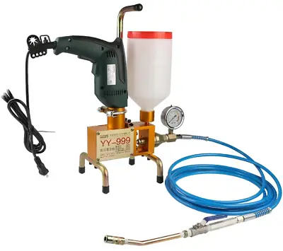 Epoxy Crack Injection Filling Electric High Pressure Injector Filler Pump • $299.99