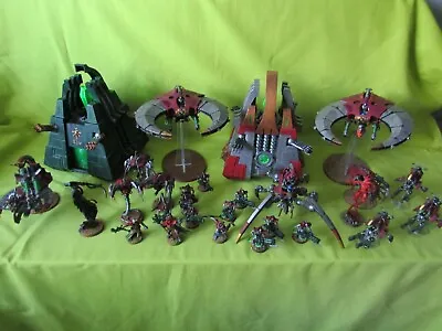 C1 Warhammer 40k Painted Necrons Army -many Units To Choose From • £38