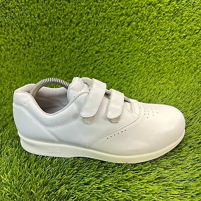 SAS Me Too Womens Size 9 White Athletic Running Double Strap Shoes Sneakers • $39.99