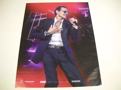 MARC ANTHONY In Performance Mode ...original 2022 Promo Poster Ad • $9.95