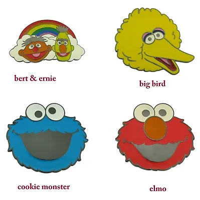 Sesame Street Belt Buckles Elmo Big Bird Cookie Monster Grouch Oscar Halloween • $7.77