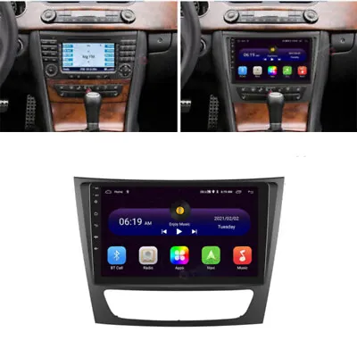 For Mercedes Benz E-Class W211 2002-2009 GPS Navi Stereo 9  Android 12 Car Radio • $224.20