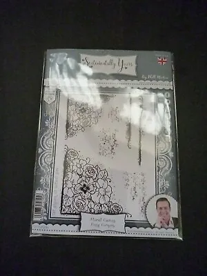 £4 • Buy Sentimentally Yours - Floral Curios Posy Corners Stamps Set