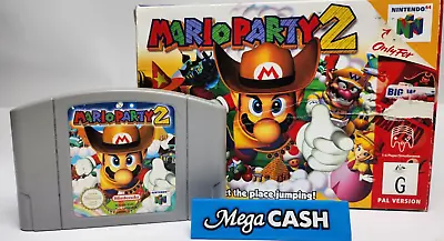Mario Party 2 - Nintendo 64 N64 Game - PAL • $229
