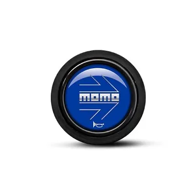 Brand New MOMO Steering Wheel Horn Button Black / Blue 1pcs • $20.89