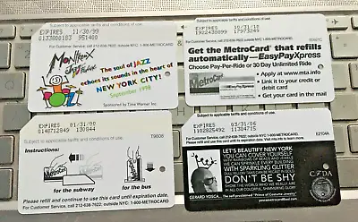 MetroCard - 4 Cards • $9.50