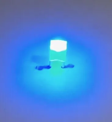 25 PC Bright Blue 12V Ice Cube LED 3mm Mini Automotive Accessories • $26.99